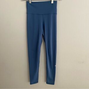 ALL GOOD FEELS BLUE ATHLETIC LEGGINGS SIZE XS YOGA GYM SPORTY ATHLEISURE WORKOUT